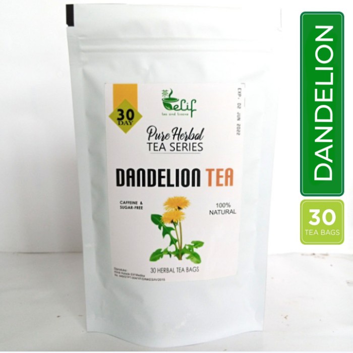 

Dandelion Tea : Teh Dandelion Untuk Detox isi 30 Tea Bag