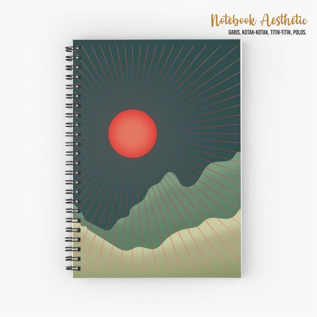 

Notebook Aesthetic | Ready Cover | A5 | 100 Page