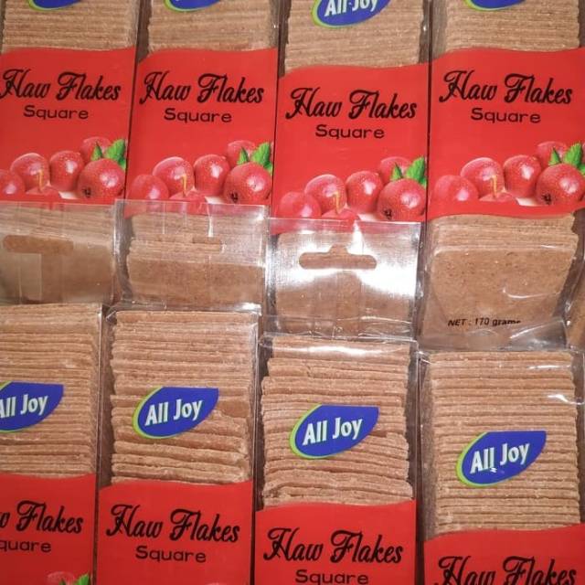 

All Joy Haw Flakes Square 170g