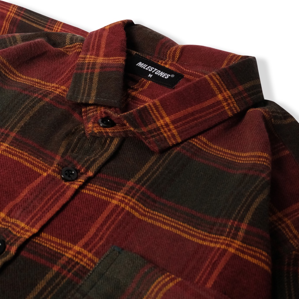 Milestones flannel  F233