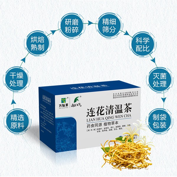 

(BISA COD) 100 %ORI dari china lianhua lung clearing tea / teh lian hua