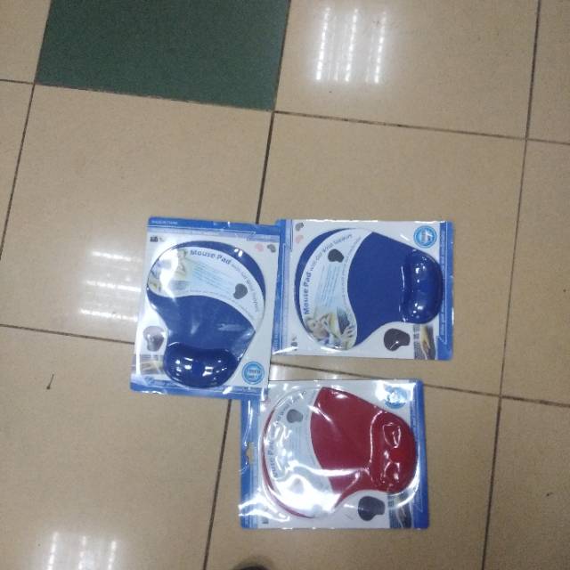 Mouse Pad Bantal Gel Tebal Soft