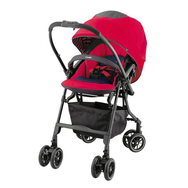 Stroller Combi Mechacal Handy Auto 4 Cast - Garnet Red