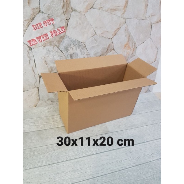 

Kardus / Box / uk. 30x11x20 cm / Karton Packing polos baru ST