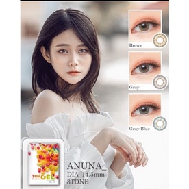 SOFTLENS TOPGEL ANN ( ANUNA GREY ) ( MINUS  -0.50 s.d  -10.00 ) 14.5 mm