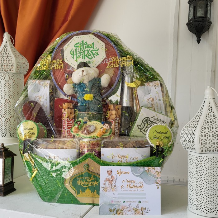 

Paket box hampers lebaran parcel idul fitri ramadhan kue kering 129