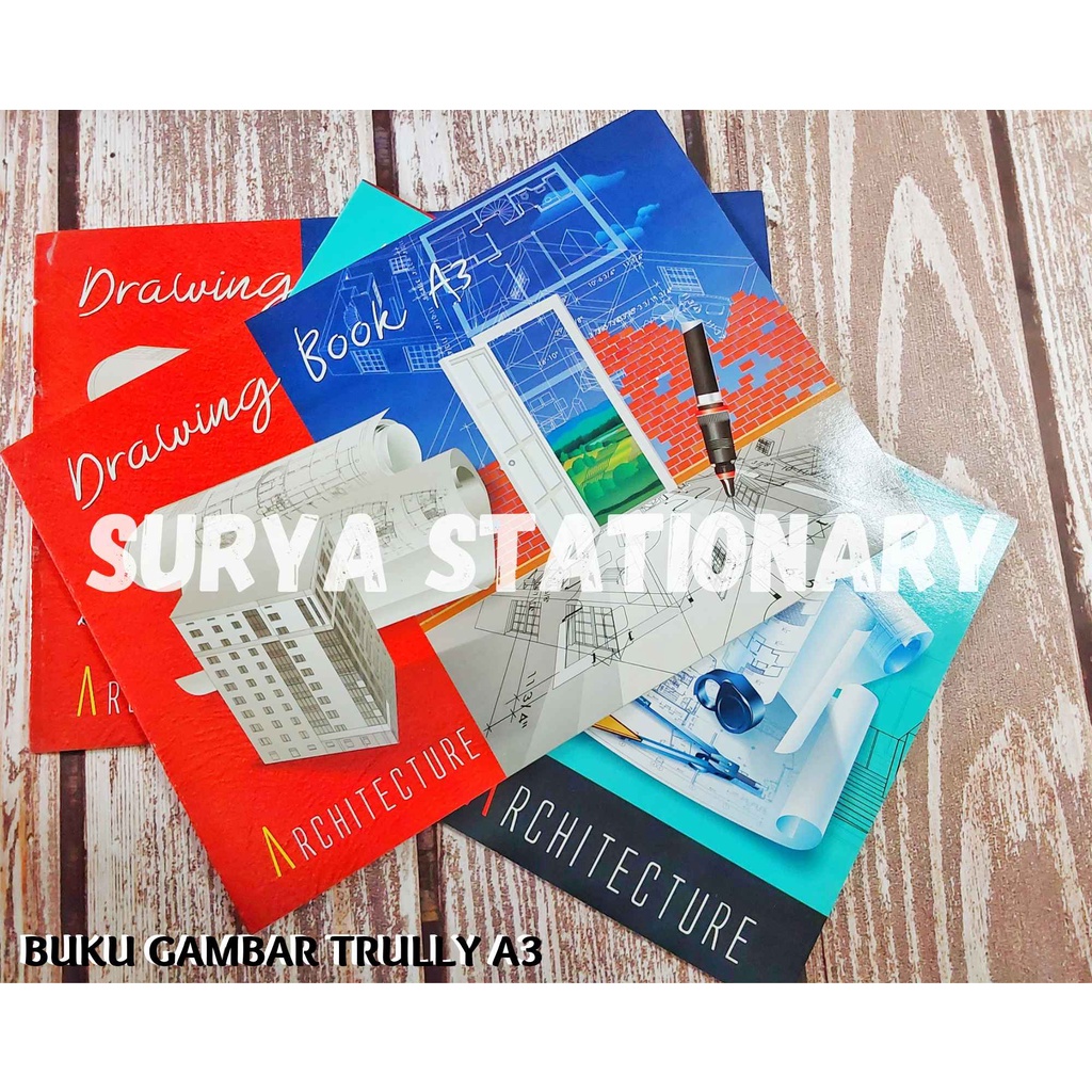 

(PCS) BUKU GAMBAR TRULLY A3 / TRULLY A3/ BUKU GAMBAR A3