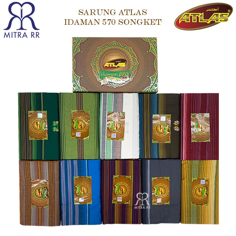 Sarung Atlas Idaman 570 Songket Tenun Dewasa