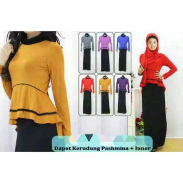 Gamis long dress no preloved no thrift