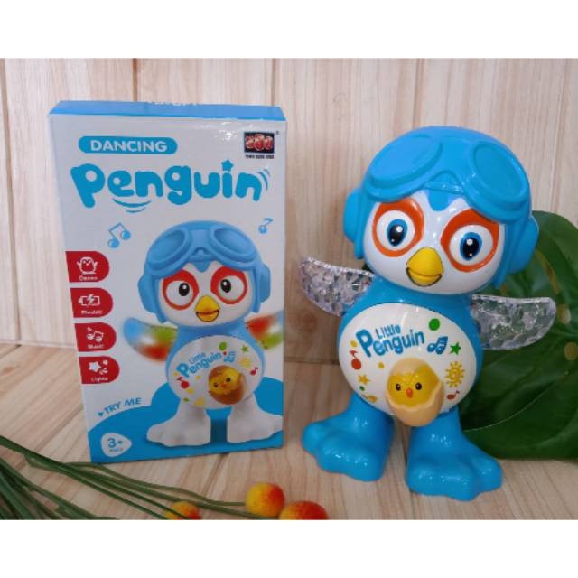 mwn.toys Mainan Baterai Dancing Peguin No HX3004