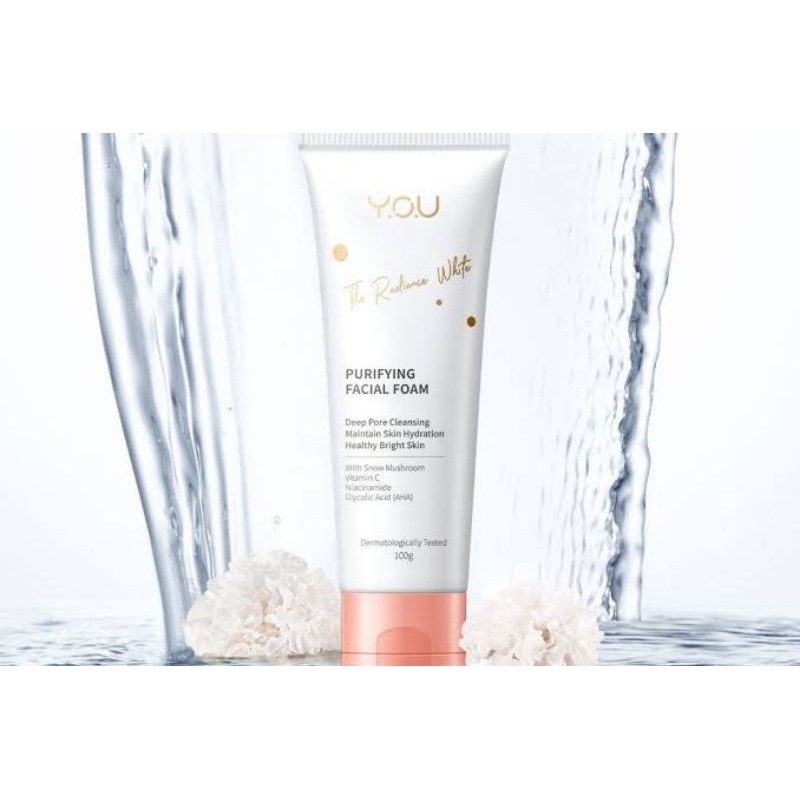 Y.O.U Radiance White Facial Foam 100g