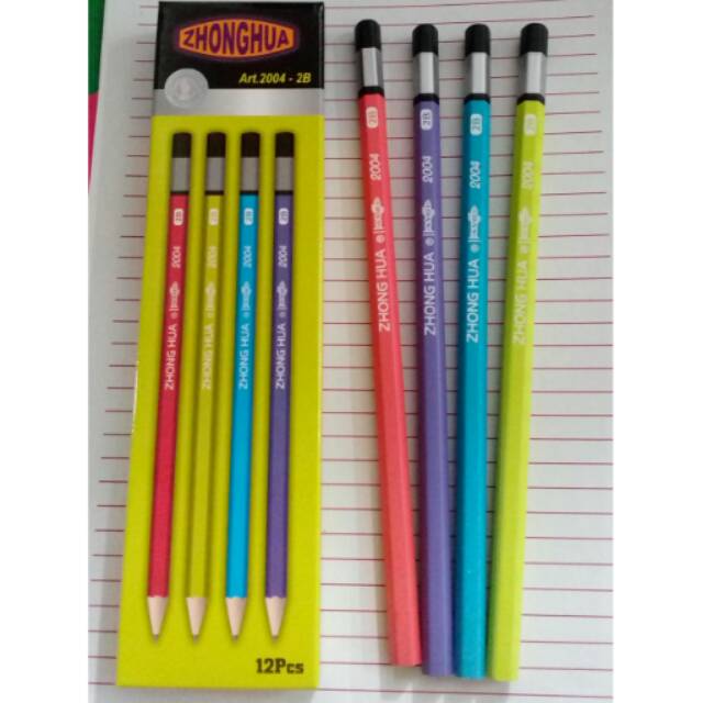

Pensil kayu ZhongHwa 2b (2004)