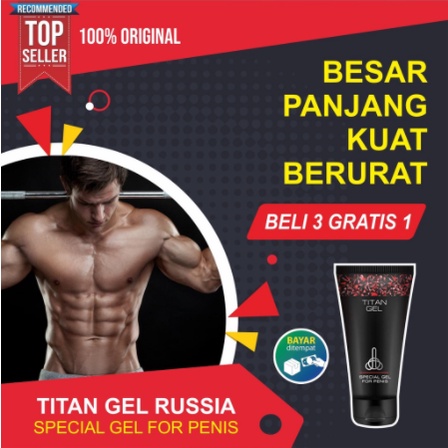 T1T4N Gel Original BPOM Original - Permanent Male Penis Enlargement Permanent Male Genital Enlargeme