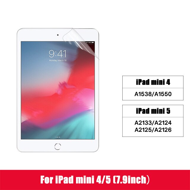 Pelindung Layar Bahan Pet Matte Untuk Apple Ipad 9.7 Air 2 3 4 10.5 10.9 2020 Pro 11 10.2 7th 8th