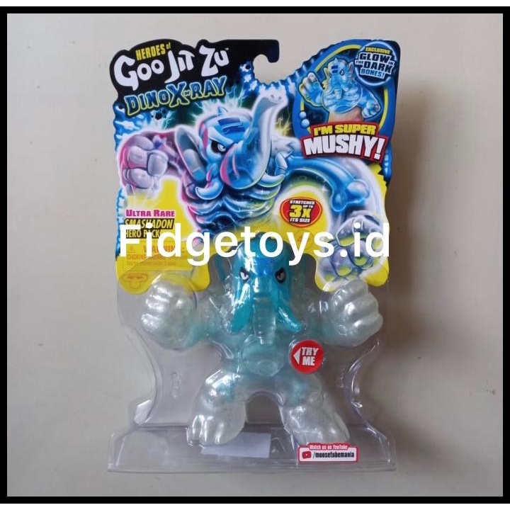 Heroes of Goo Jit Zu Series 4 Dino X-Ray ULTRA RARE Smashadon