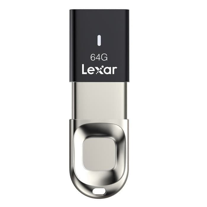 Lexar JumpDrive Flashdisk F35 Fingerprint USB 3.0 64GB Garansi Resmi