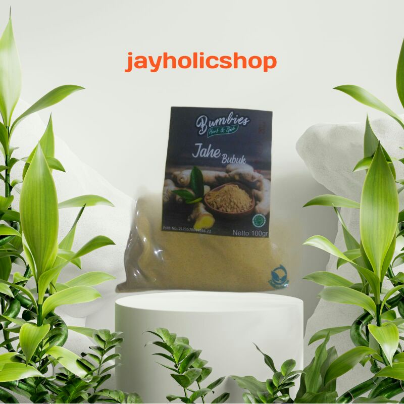 

Jahe bubuk 100gr produk Bumbies | Gringer Powder | Jahe murni | rempah-rempah penyedap | jahe refil