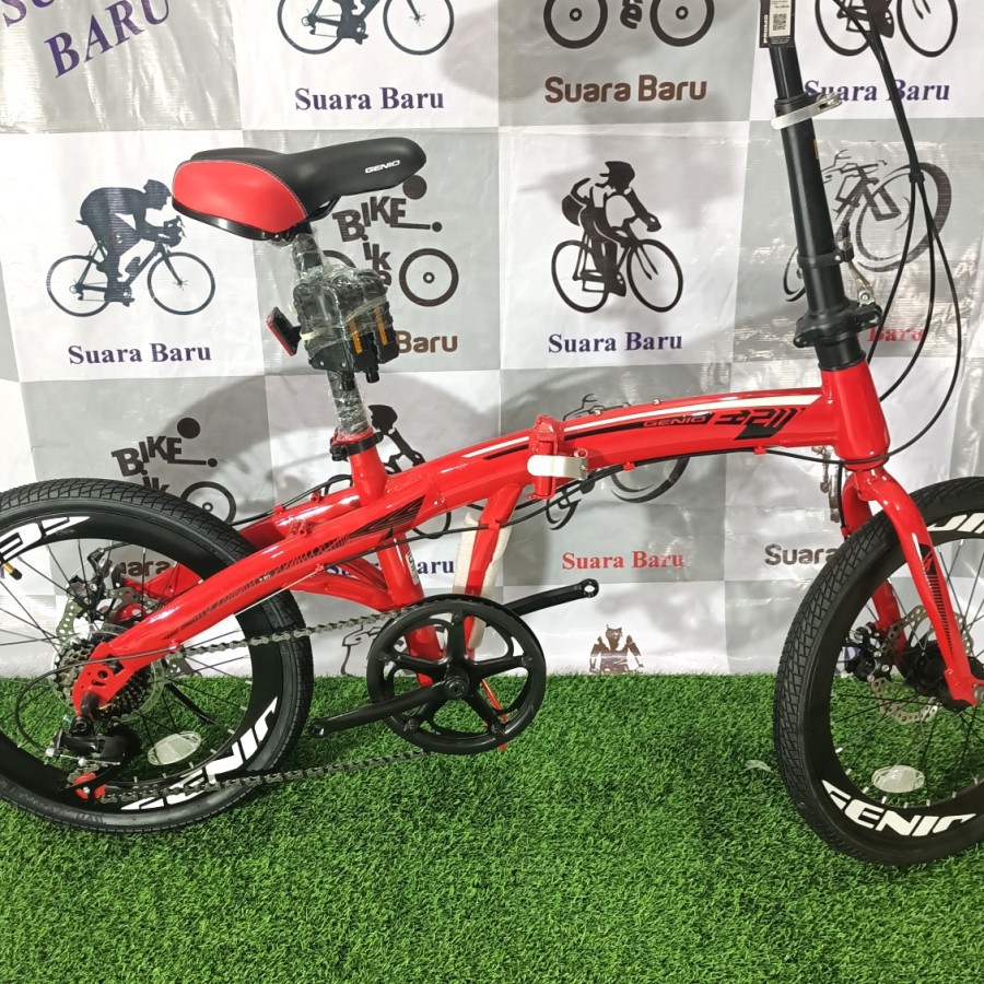 SEPEDA LIPAT GENIO F 211 VT 7 SPEED 20 INCH