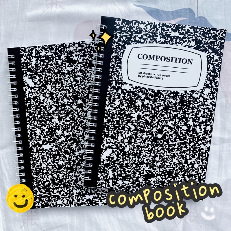 

A4/A5/A6 Composition Notebook Journal Aesthetic Book Murah Isi 50/100