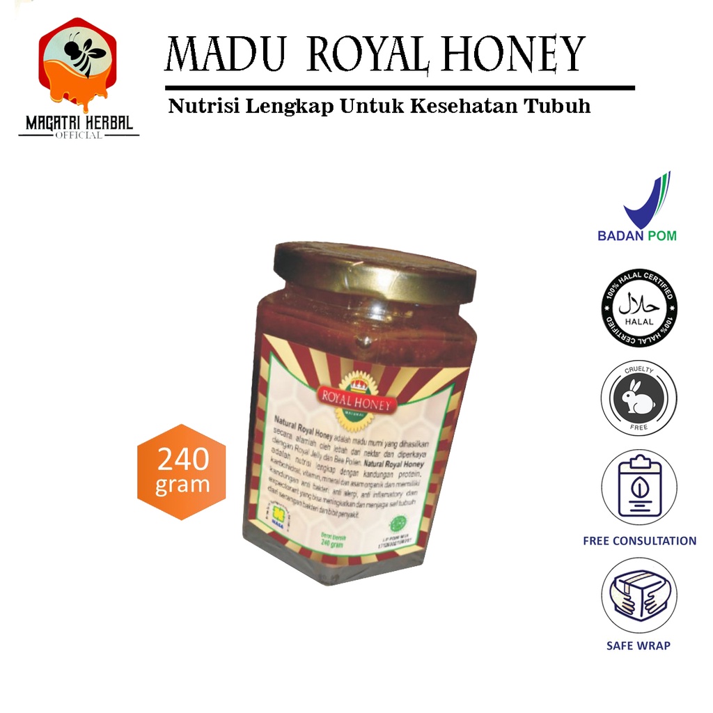 

Madu Natural Royal Honey - Nutrisi Lengkap Untuk Kesehatan Tubuh