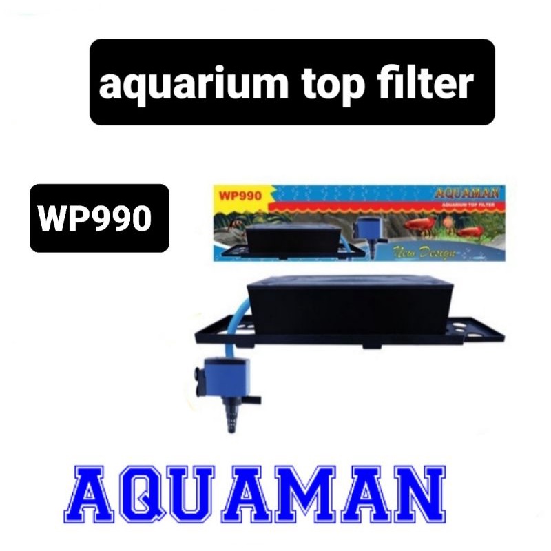 AQUAMAN WP 990 TOP FILTER AQUARIUM POWER HEAD 1PAKET