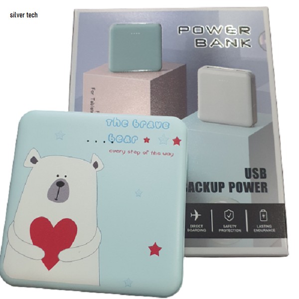 Powerbank Macaron Aneka Warna dan Motif - Powerbank Murah dan Awet