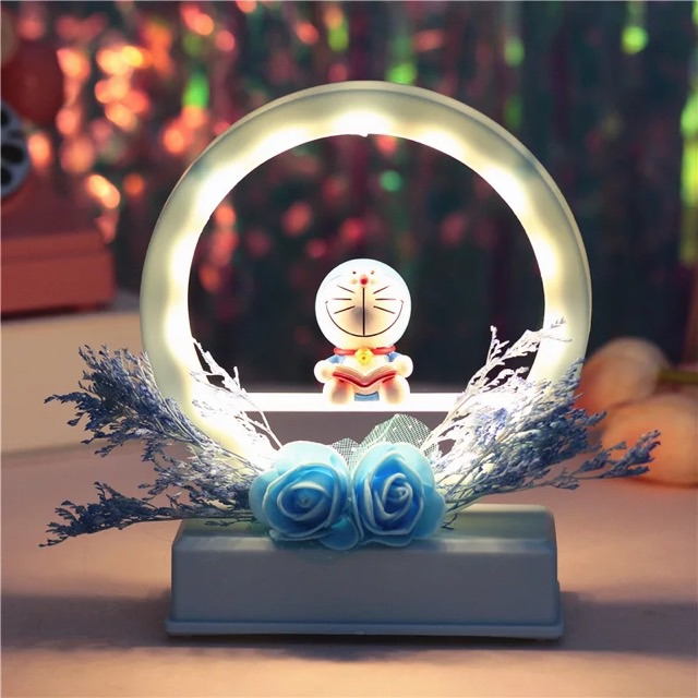 Lampu tidur Musik Unicorn doraemon LB005 dekorasi hias souvenir music box