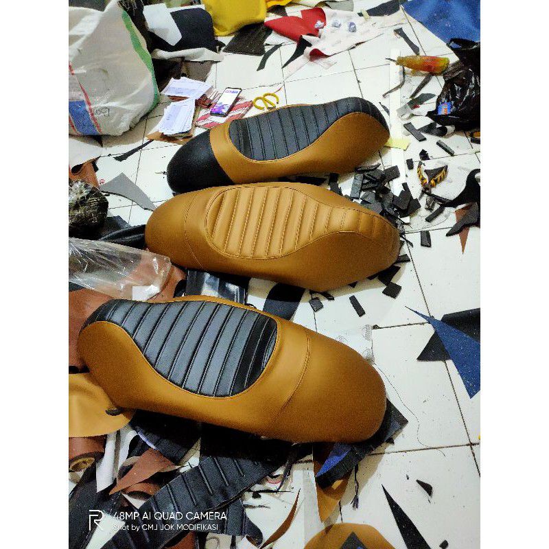 Jok Honda Scoopy Jok Motor Custom Caferacer seat