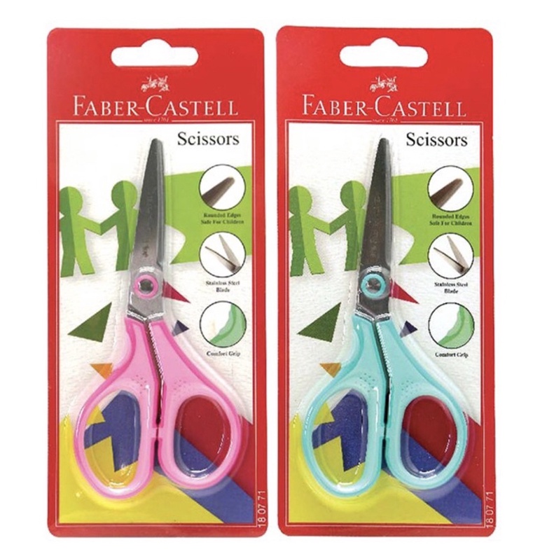

GUNTING FABER CASTEL SCISSORS KECIL(180771) / SCISSORS TANGGUNG(180770)