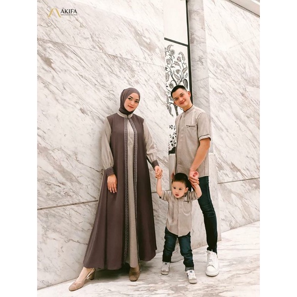 Tsamara Ied Adha Series by Akifa | Sistem PO | Ready Bulan Juni | Sarimbit Tsamara by Akifa | Gamis 