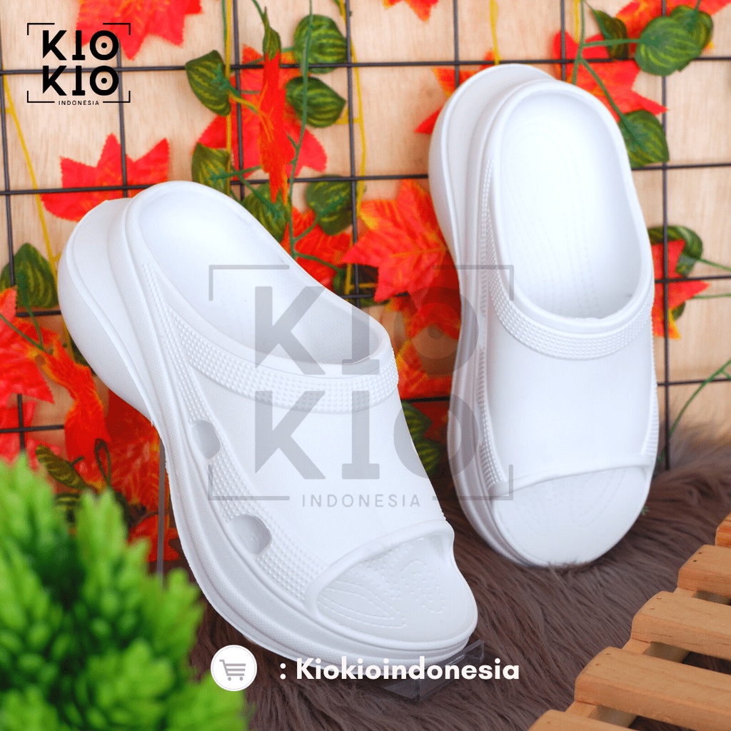 Sandal Wedges Sendal Fuji korean style Anti Slip Anti Air Sendal Rumah