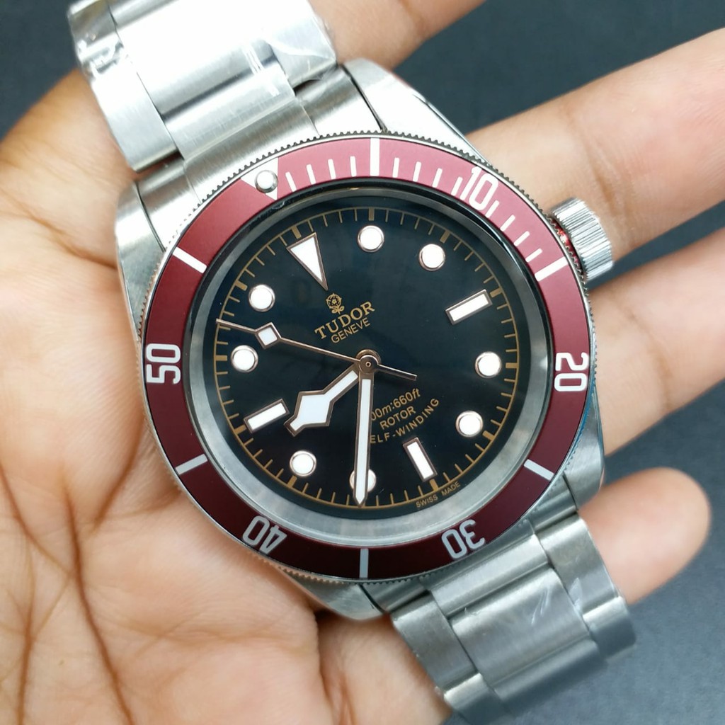 Jam Tangan Pria Cowok Tudor Automatic Otomatis Super Grade Aaa Shopee Indonesia