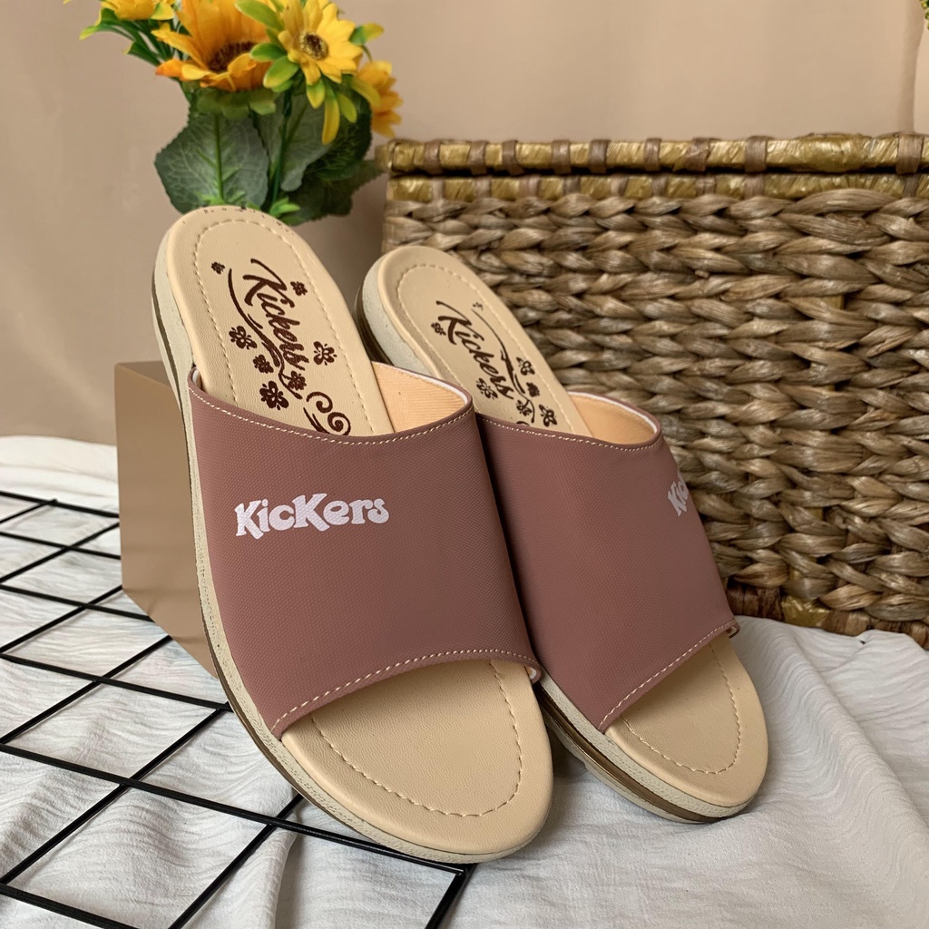 sandal SLOP1 4 SENDAL WANITA cewek terlaris kampus kece populer termurah TERLARIS SANDAL SLOP WANITA KEKINIAN TERBARU SENDAL PEREMPUAN SELOP CEWEK CEWE IBU IBU Wedges Wanita Sandal Selop