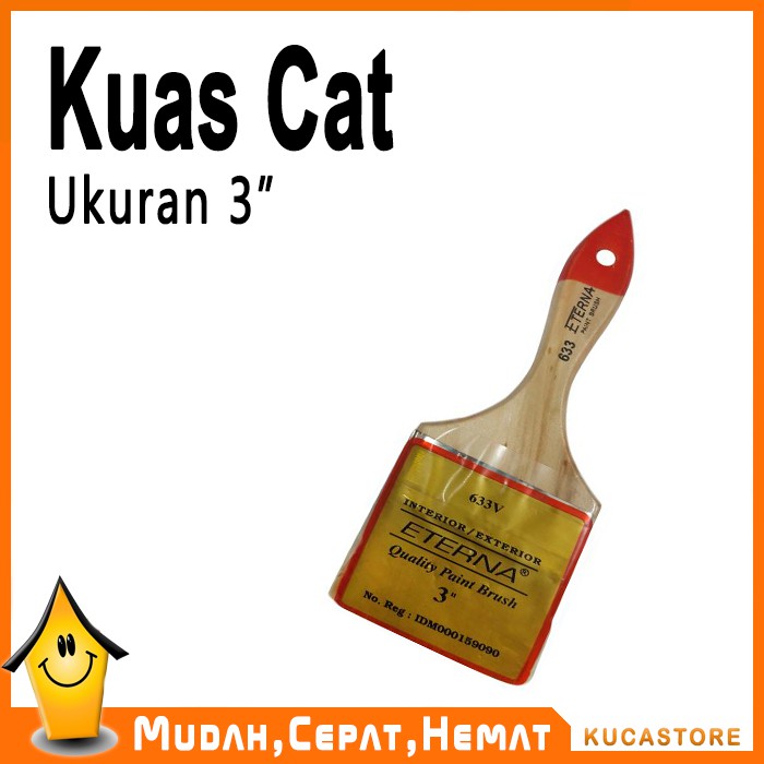 

Kuas Cat Eterna Ukuran 3 Inch