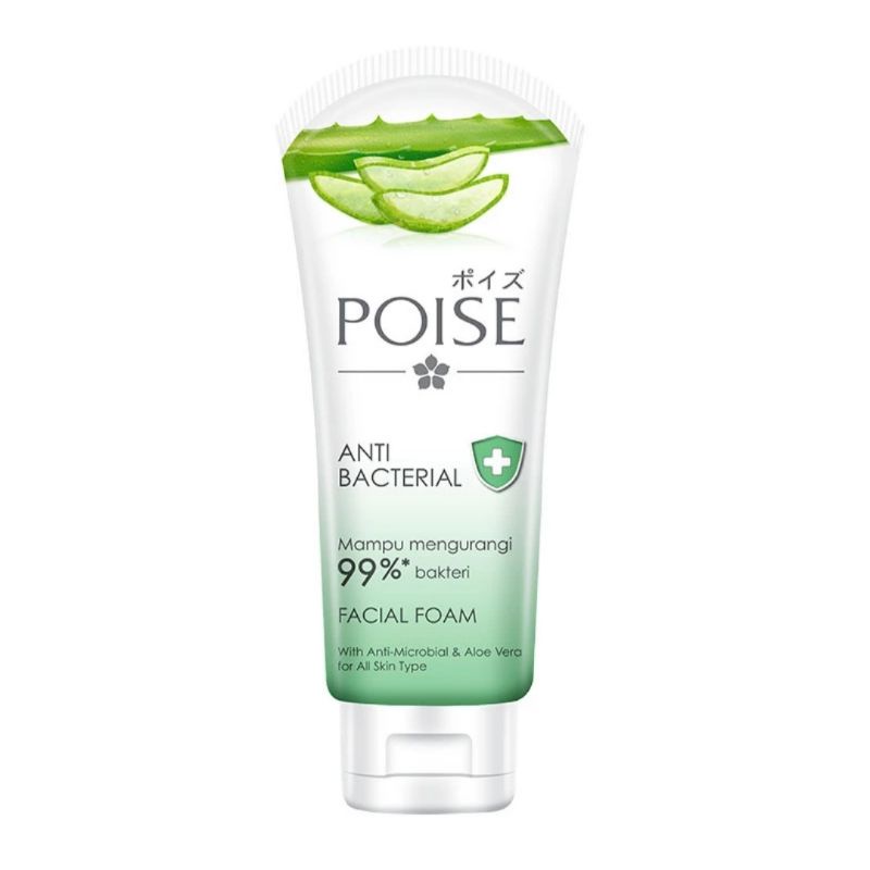 POISE Facial Foam Anti Bacteria 100g