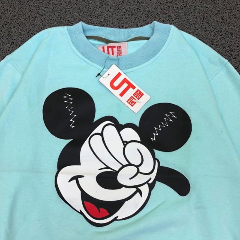 CREWNECK UNIQLO HIGH QUALITY CASUAL HYPE FASHION PRIA