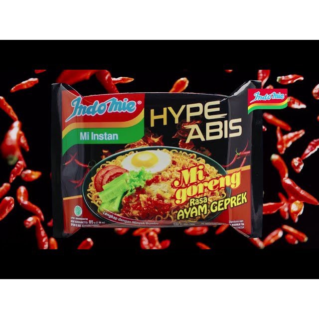 Indomie Goreng / Kuah All Variant / Hype Abis / AyamGeprek / Seblak Hot Jeletot