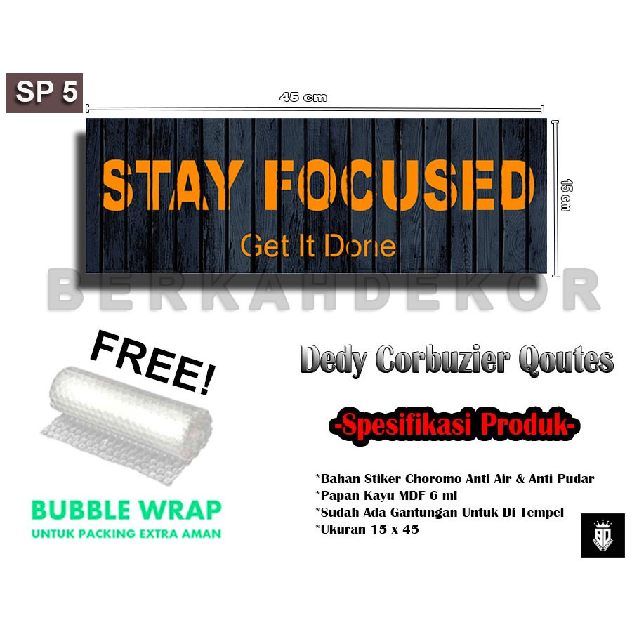 PODCAST SMART PEOPLE 5 Qoutes Deddy Corbuzier / Hiasan Dinding / Dekorasi Dinding / Pajangan Rumah