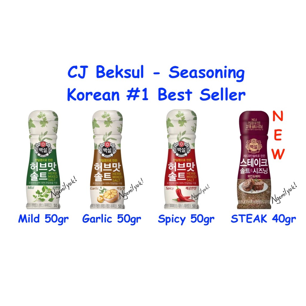 Beksul Seasoning Herb Mixed Sea Salt