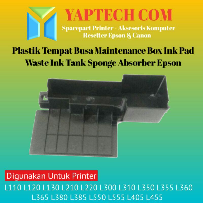 Jual Kotak Plastik Tinta Busa Ink Pad Epson L360 Maintenance Box Tanpa