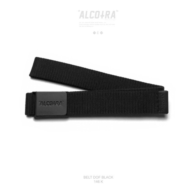 BELT DOF BLACK /SABUK / IKAT PINGGANG KAIN DOF