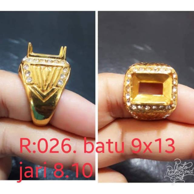Ikat ring emban perunggu model eropa