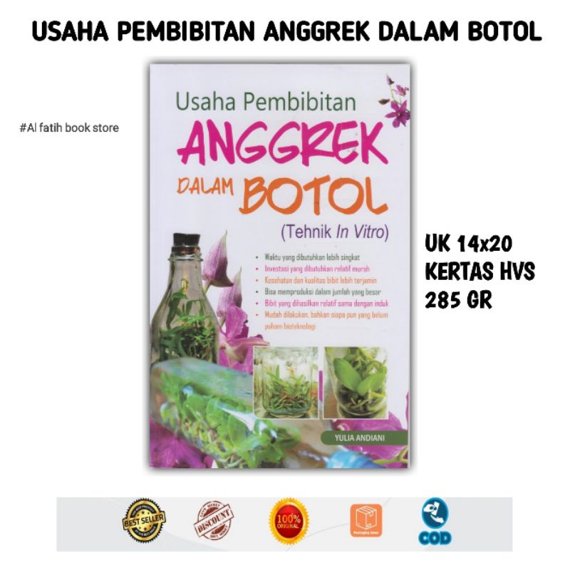 USAHA PEMBIBITAN ANGGREK DALAM BOTOL
