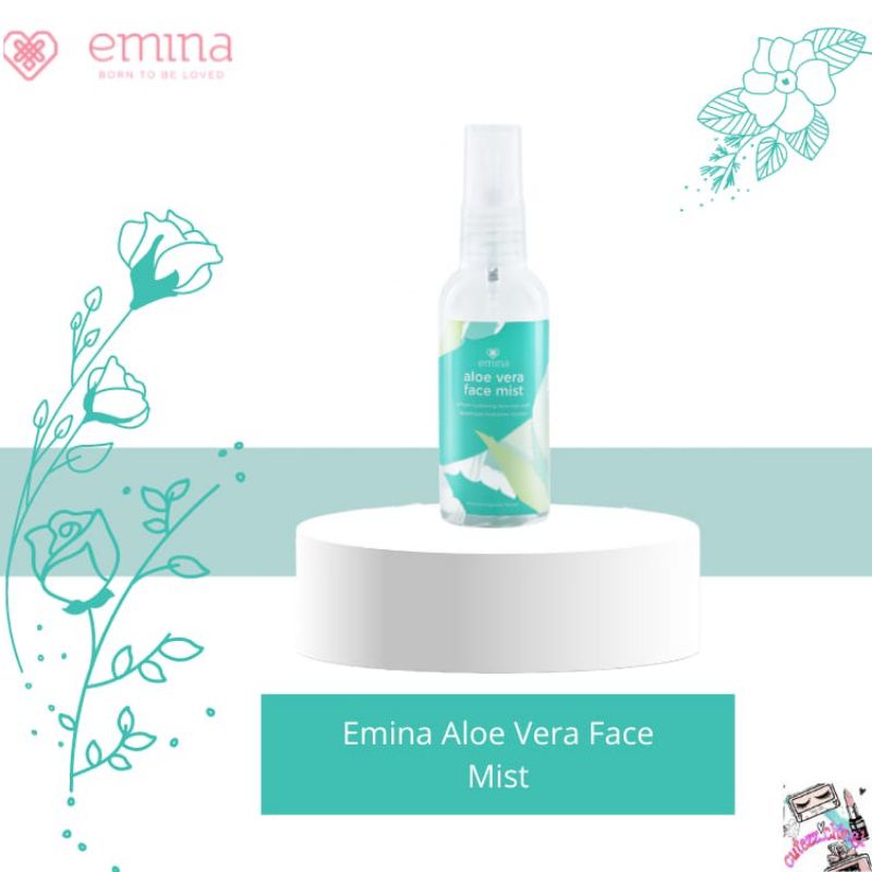 ☃Cutezz_Ching1☃Emina Aloe Vera Face Mist 60ml