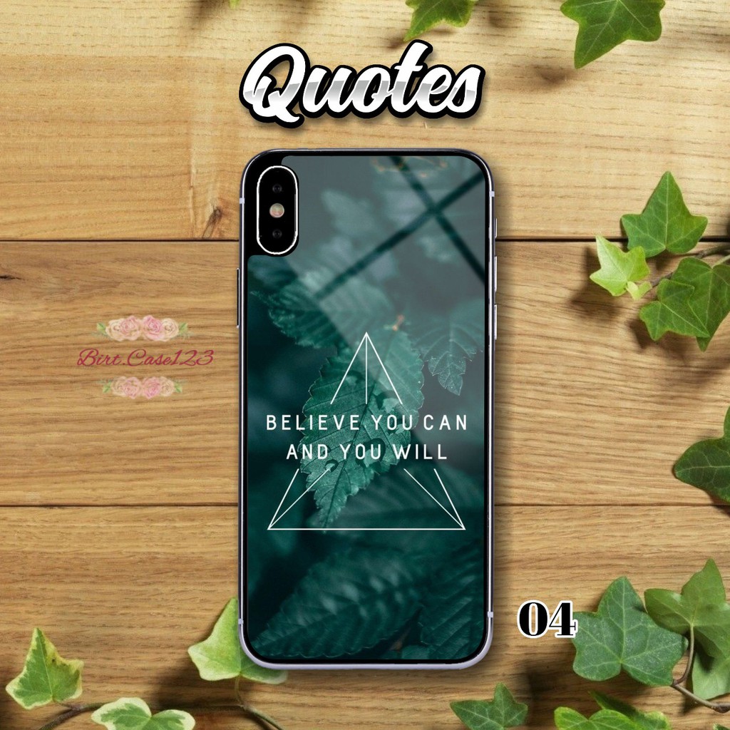 Hardcase 2D Glossy QUOTES Iphone 5 5s 6 6s 6+ 7 8 Xr X Xs 11 12 Mini Pro Max BC4294