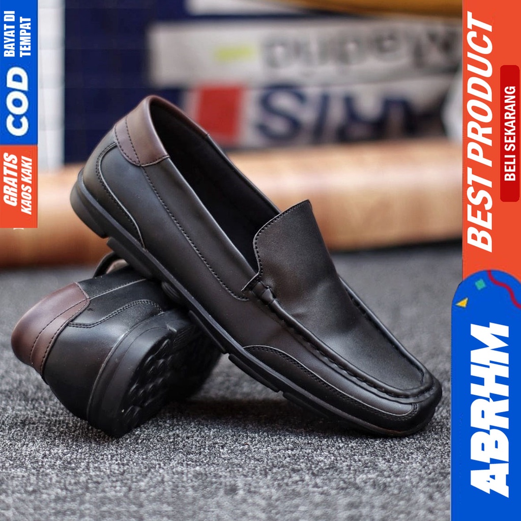 Abrhm Drain - Sepatu Formal Pria Pantofel