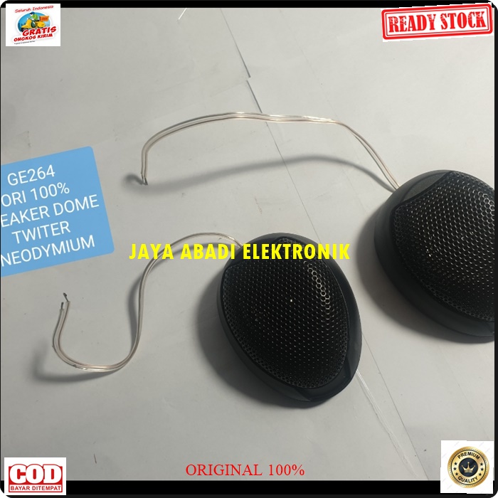 G264 ORIGINAL NEODYNIUM PIEZO SPEAKER SUPER COBRA SPIKER SPEKER TWEETER TWITER PIEZOO PASIF SPK MINI TREBEL SOUND SISTEM SURROUND SUROUND MOBIL CAR AUDIO VOCAL VOKAL SUARA DOME SPK MINI NEODYMIUM MUSIK CROSSOVER MUSIC PORTABLE PASIF SEPASANG 1 SET DOME AI