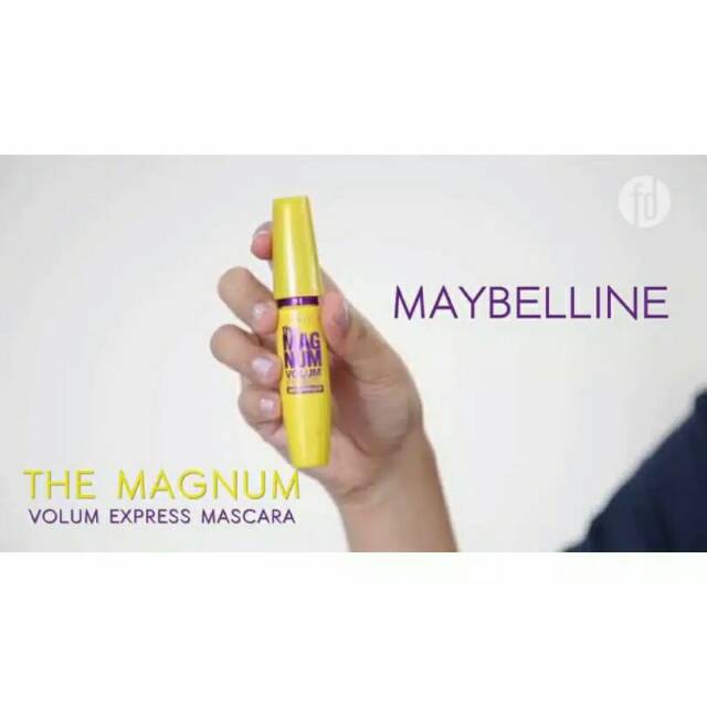 MASCARA MAYBELLINE MAGNUM VOLUME EXPRES KUNING