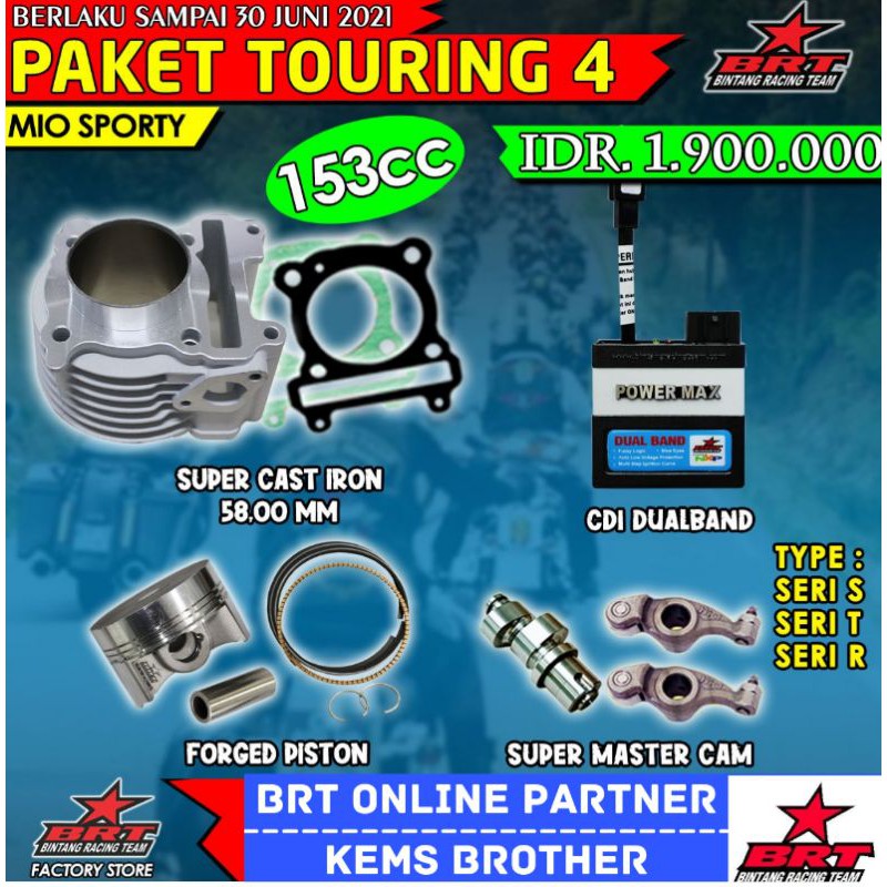 PAKET TOURING 4 MIO SPORTY