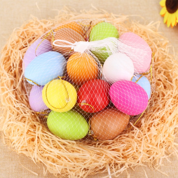 [ORGM] Mainan Edukasi DIY Menggambar dan Mewarnai Telur Polos Warna Warni set 20pc